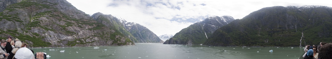 315-9875--9886 Tracy Arm Fjord Glacier Panorama